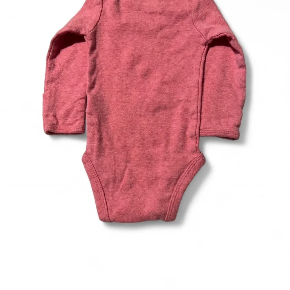Carter's girl onesies- Pink, Cream, and Gray